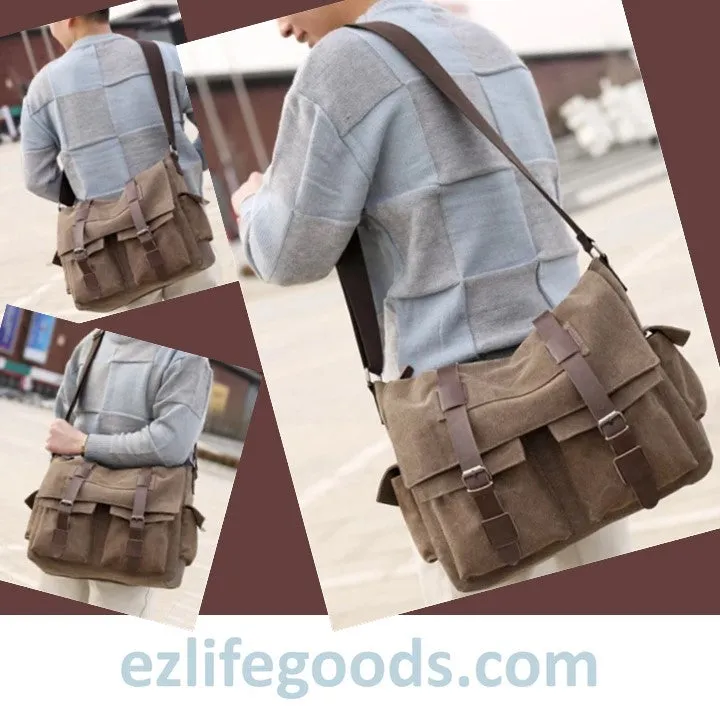 Stylish Large Capacity Messenger Bag