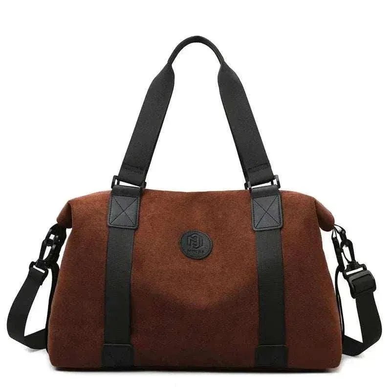 Suede Travel bag - Perfect for Journeys | Spacious & Durable - BDB008