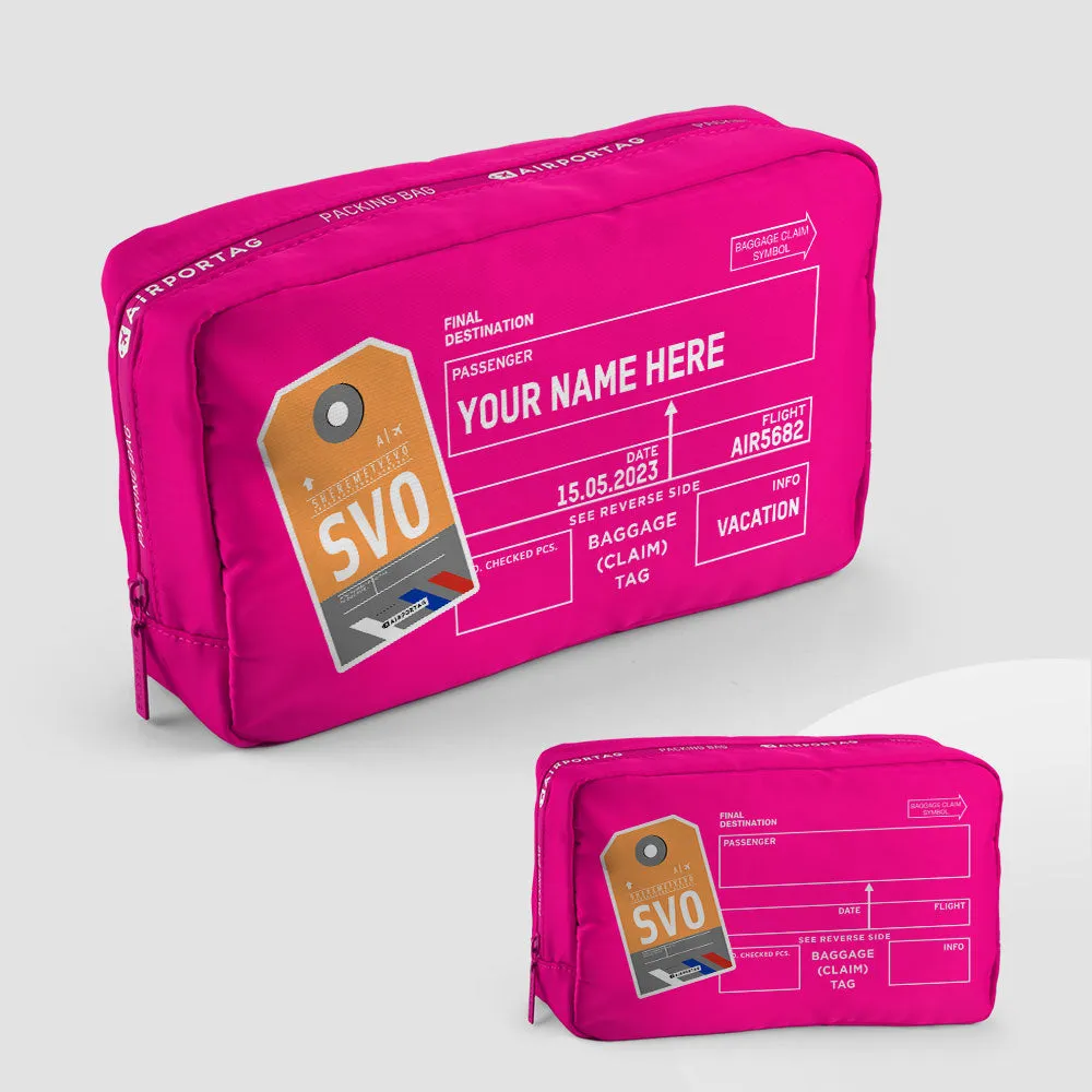 SVO- Packing Bag