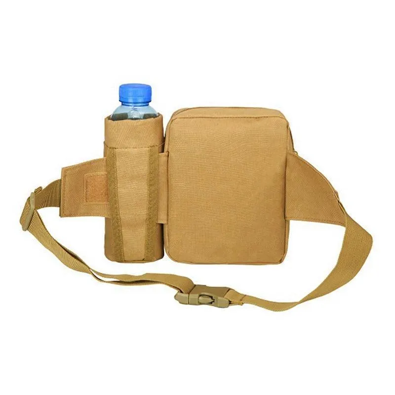 Tactical Hiking Water Bottle Phone Pouch