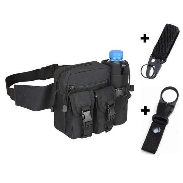 Tactical Hiking Water Bottle Phone Pouch