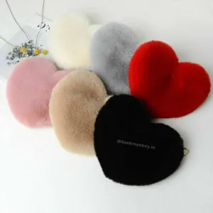 Te Amo Bag - Heart Fur Sling Bag