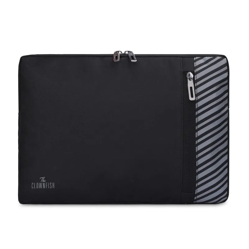 The Clownfish Algo Polyester Unisex 14 inch Laptop Sleeve Tablet Case (Grey)