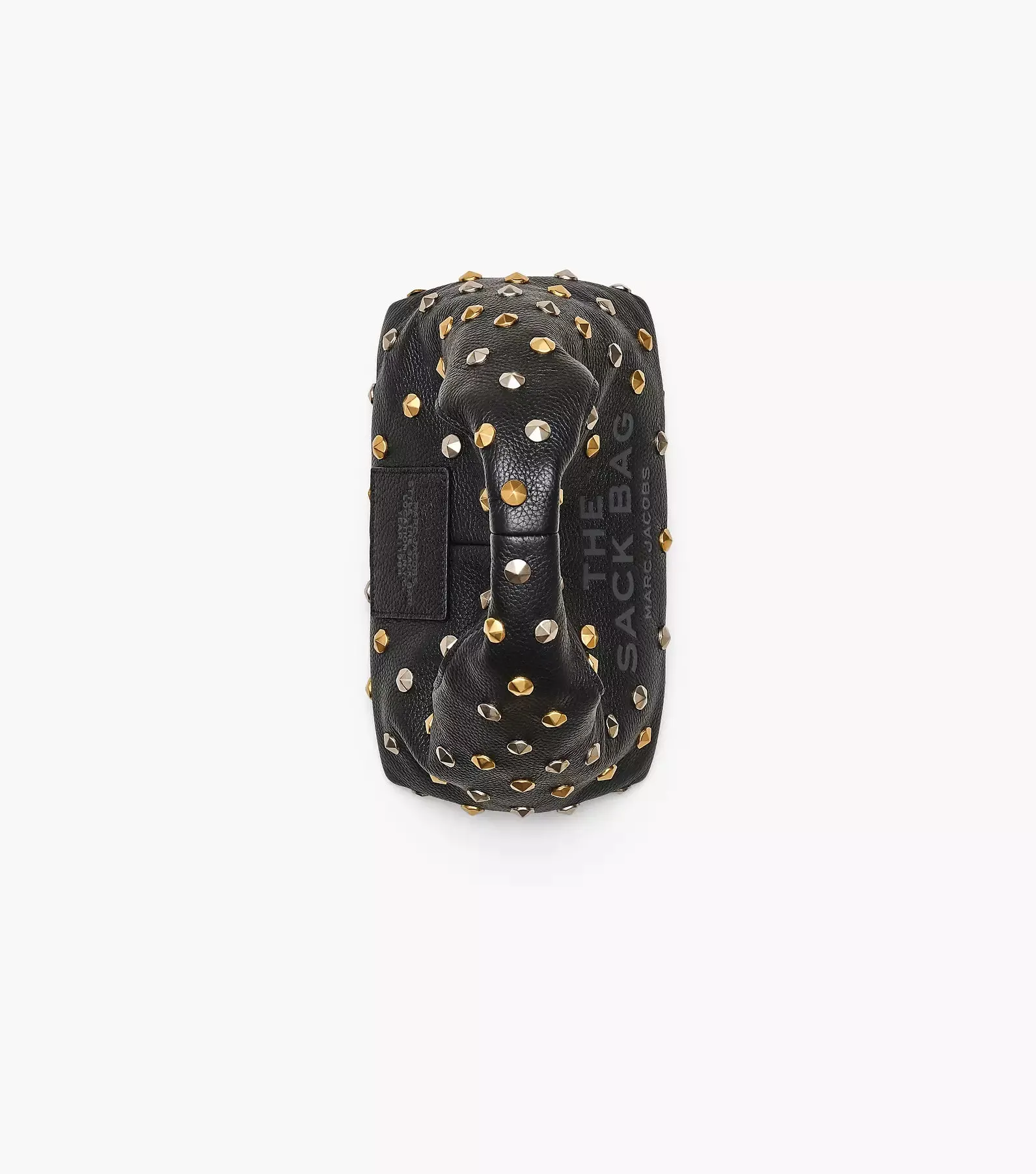 The Glam Studs Leather Mini Sack Bag