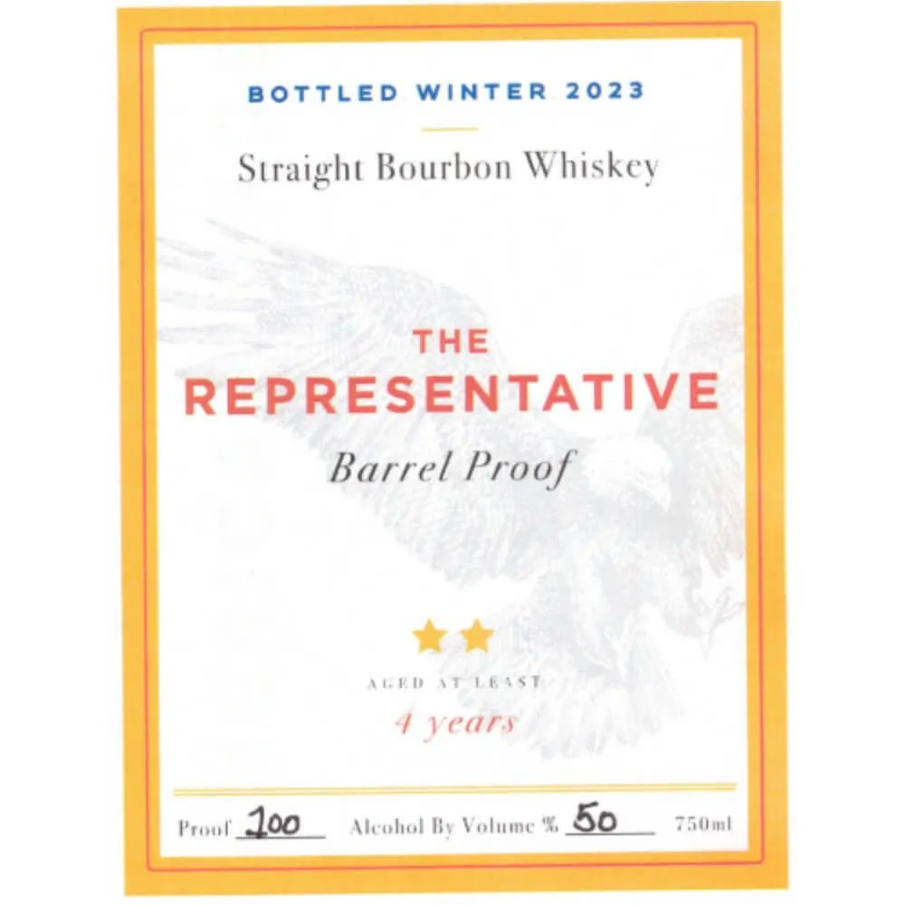 The Representative Barrel Proof 4 Year Old Winter 2023