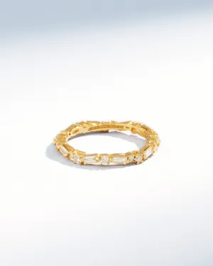 Thin Mix Diamond Eternity Band