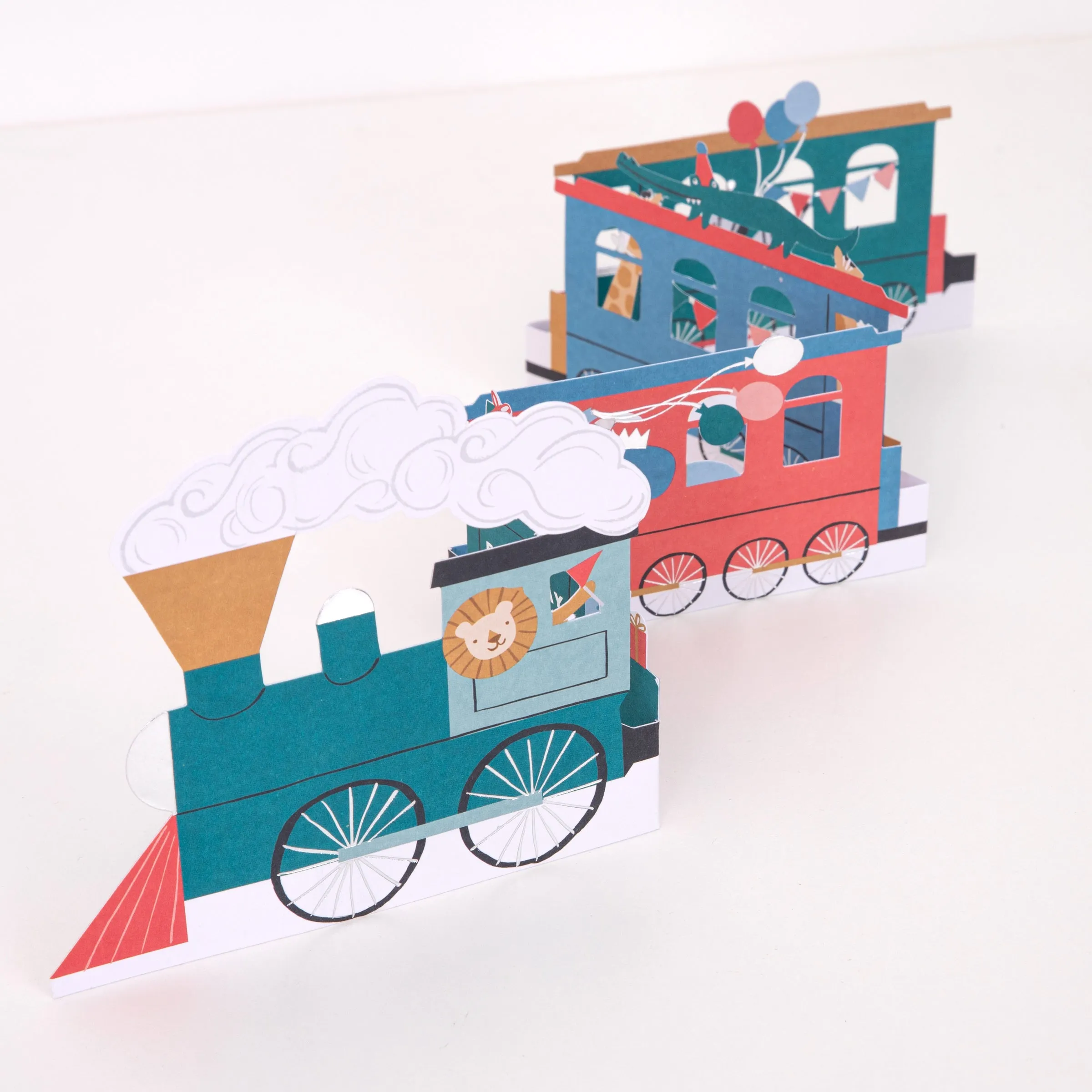 Train Birthday Card