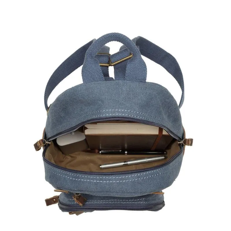 Troop London TRP0255 Classic Backpack in Blue