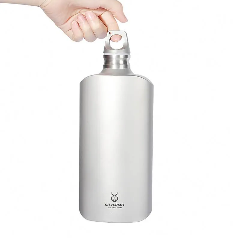 Ultralight Titanium Water Bottle 800ml/28.16 fl oz - Slim