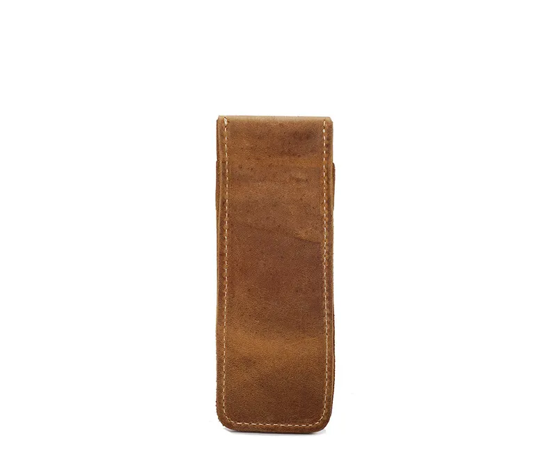 Vintage Leather Pen Protective Cases