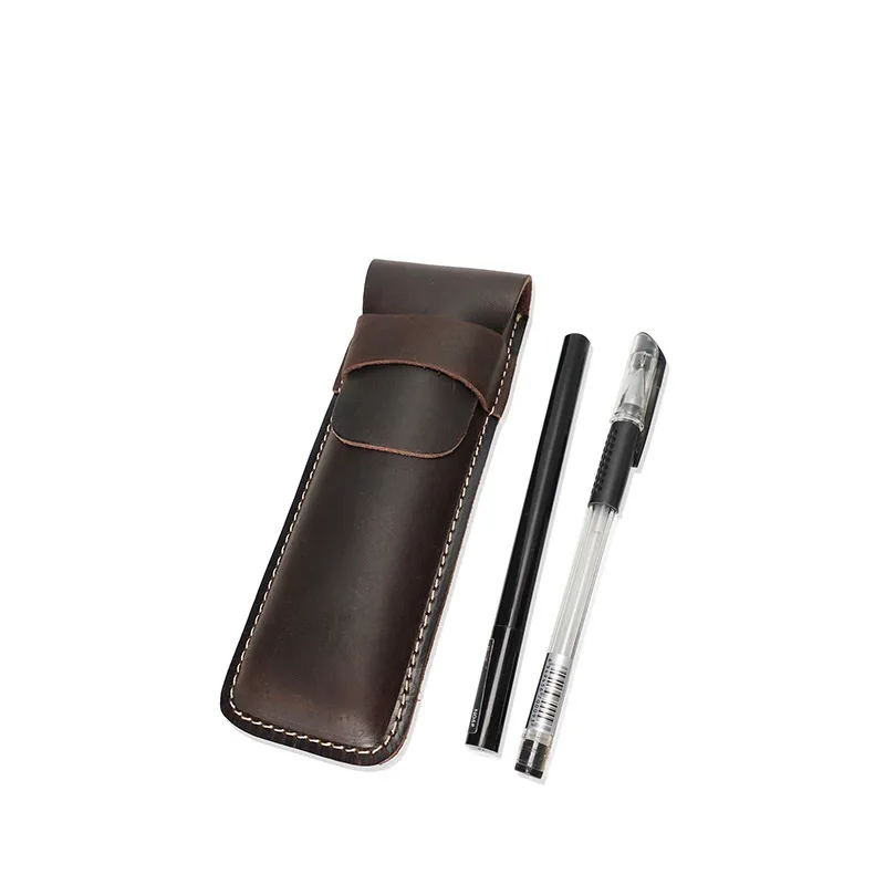 Vintage Leather Pen Protective Cases