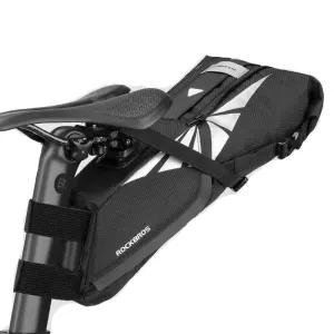 Waterproof Bicycle Bag 8L Large Capacity Bicycle Saddle Bag Cycling Foldable Rear Bag MTB Road Trunk