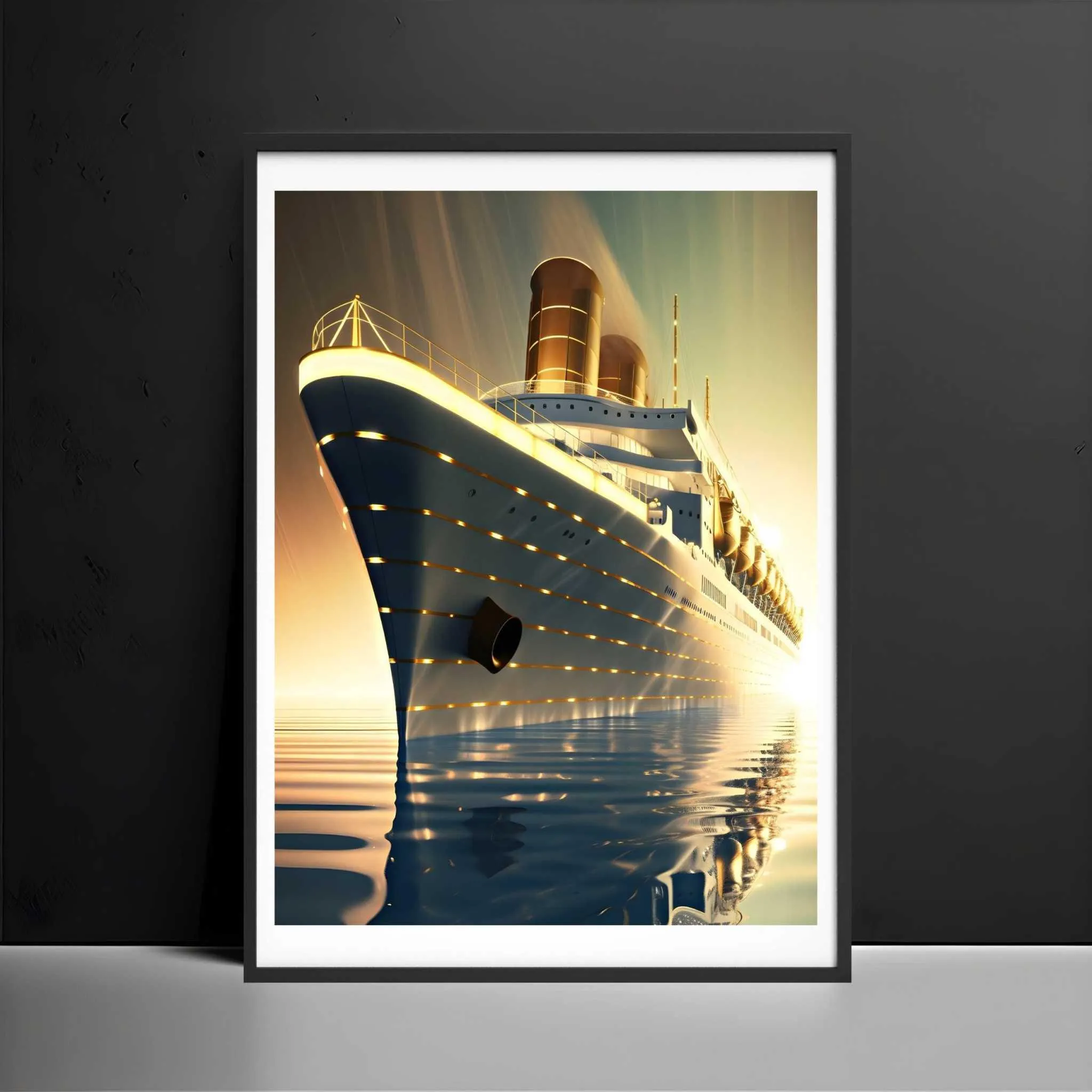 Waves of Opulence Poster