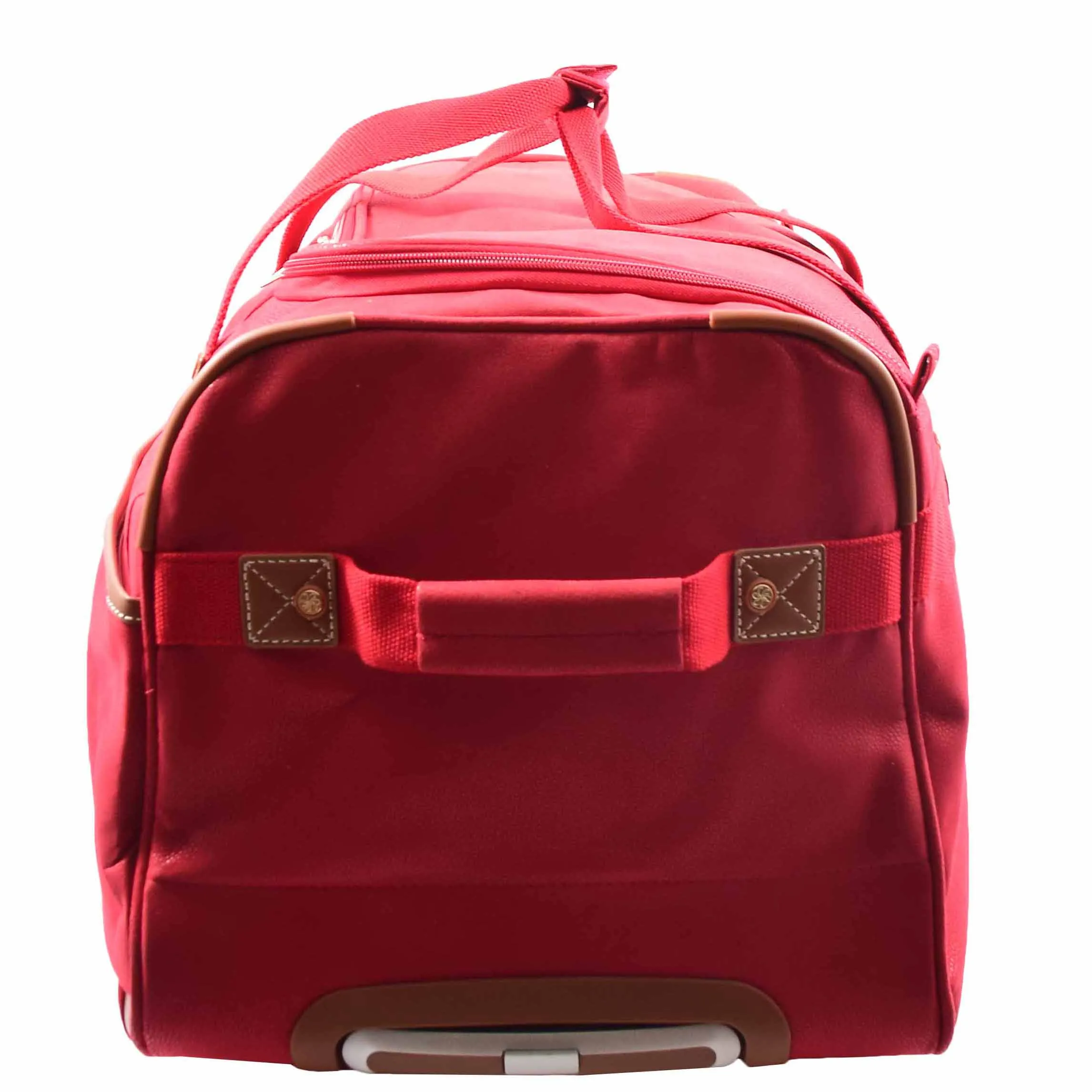 Wheeled Holdall Mid Size Duffle Bag HOL062 Red