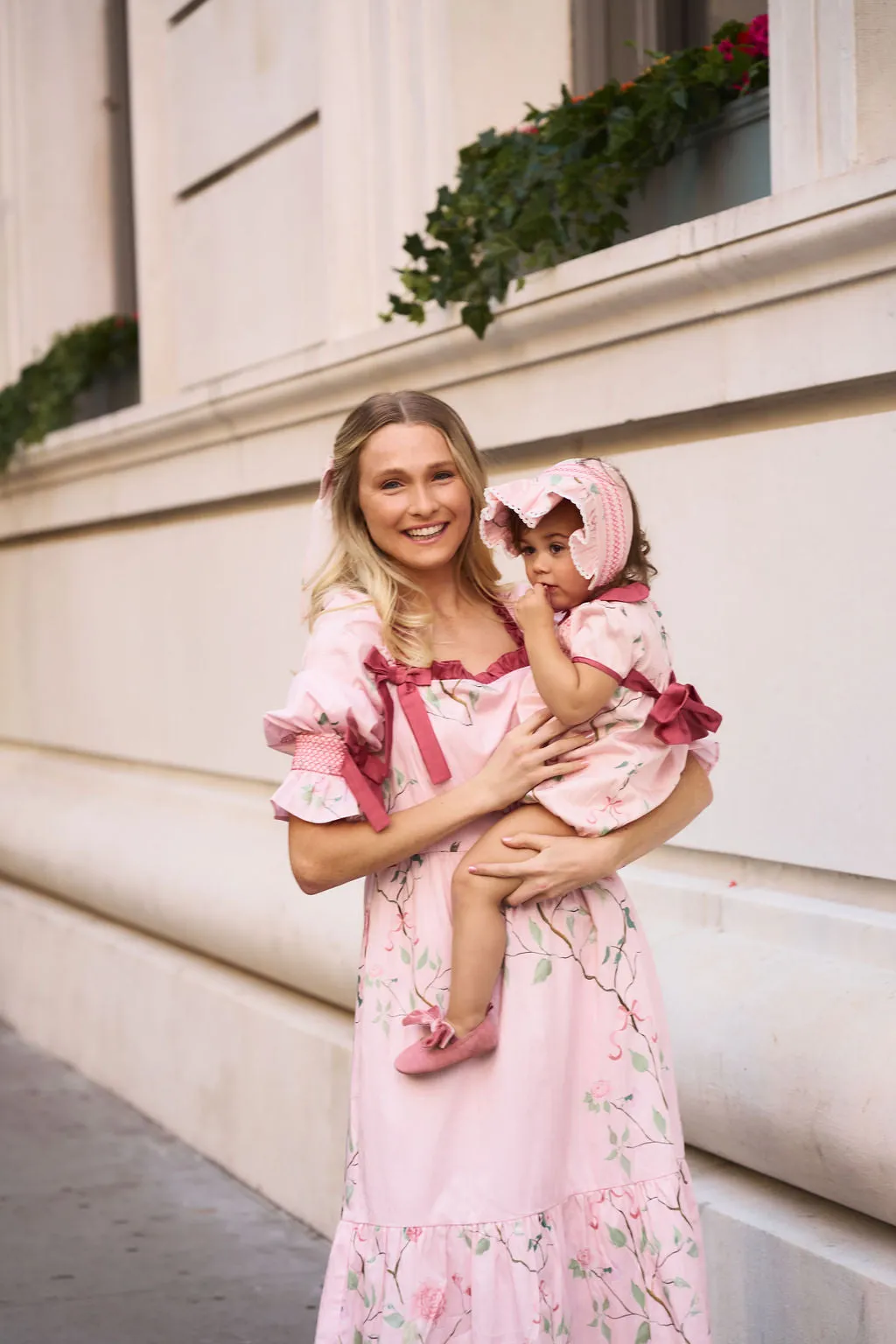 Whimsy Rose Baby Bonnet