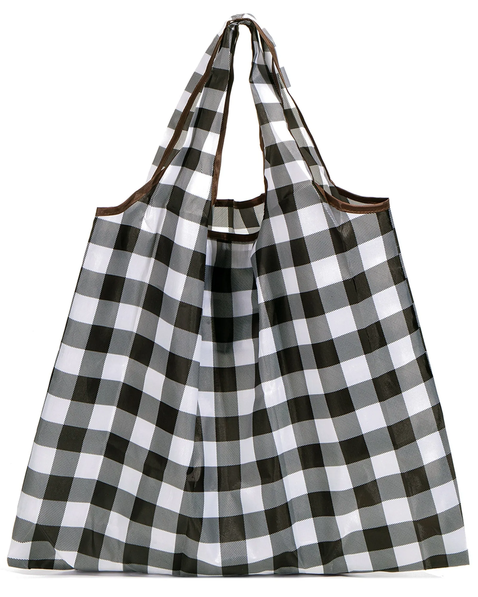 White Buffalo Check Reusable Bag