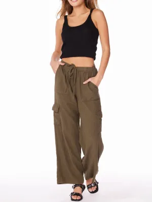 Wide Leg Cargo Pant