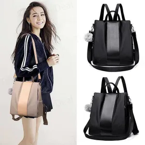 Women Fashion Anti-theft Waterproof Nylon Backpack