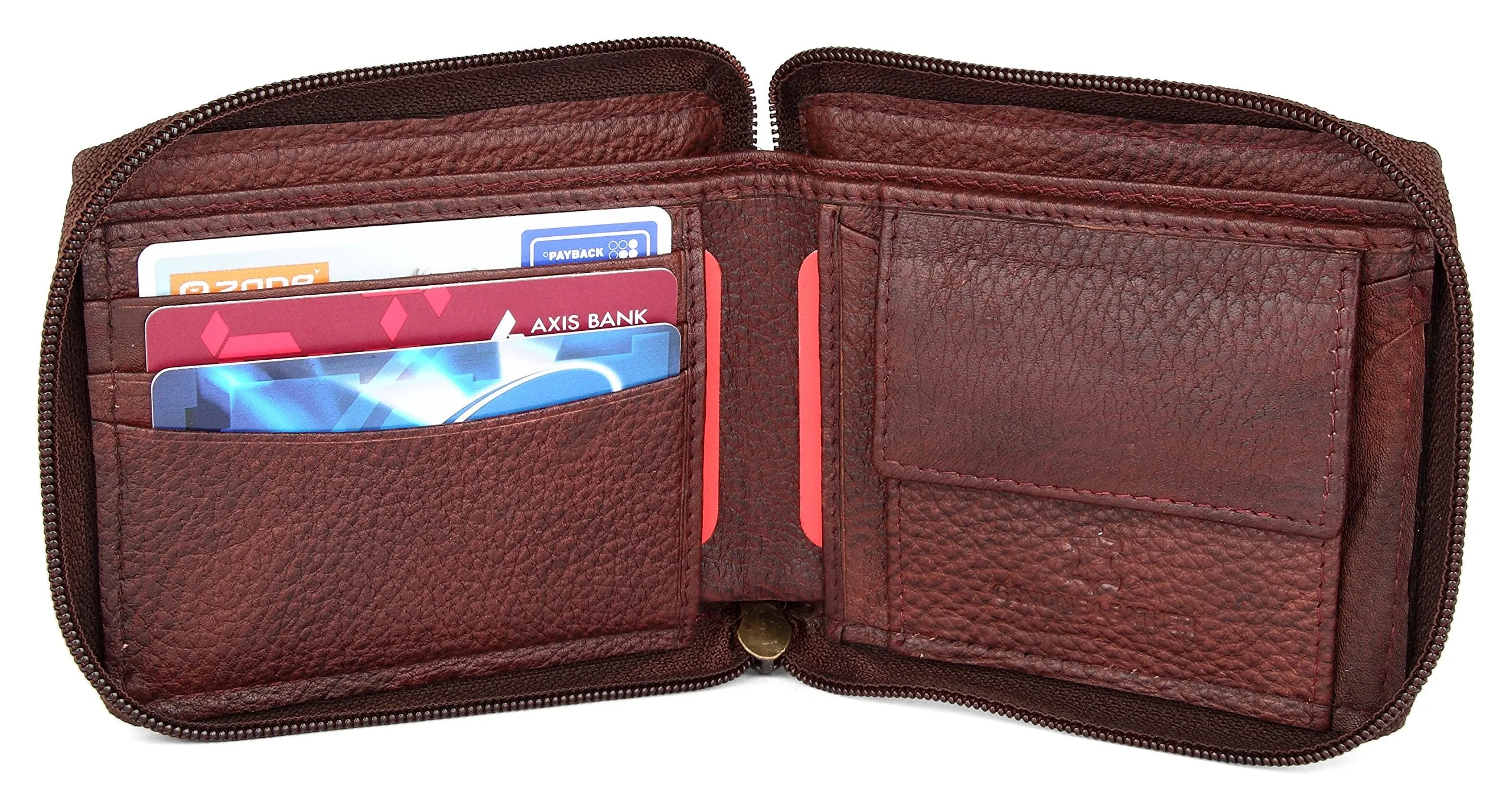 XAVIER RFID Protected Leather Wallet for Men