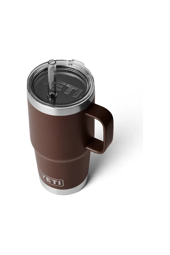 Yeti Rambler 25oz Straw Mug 2.0 Wetlands Brown